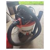 Ridgid 12 gallon shop vac