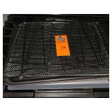 Various baking pans and cooling racks
