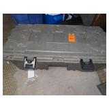 Heavy duty large storage box with contents