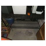 Metal shelving unit NO CONTENTS