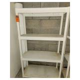 4.5 ft plastic shelf