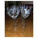 Vintage Toscany glasses set of 6