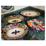 Dishes and serving trays