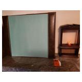 Desk pad and lamp