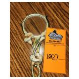 Vintage Calla Lily Hand Magnifying Glass