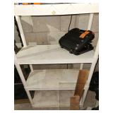4.5ft plastic shelf