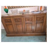 Solid wood buffet NO CONTENTS