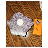 Amethyst Tealight Candle Holder