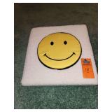 Smiley face storage bin