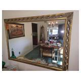 48"×34" wall mirror