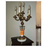 Vintage Candelabra Table Lamp