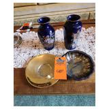 Vases and plates