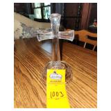 Vintage DePlomb Crystal Cross