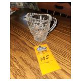 Vintage Pressed Glass Creamer