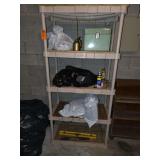 Plastic shelving NO CONTENTS