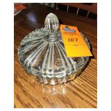 Vintage Glass Candy Dish
