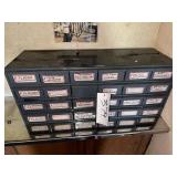 Organizer w/ Welding Supplies, Air Fittings, Etc.