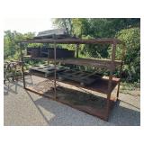 Steel Shelf, Trailer Slick Plates, Iron, Misc.