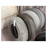 (4) 11R22.5 Tires