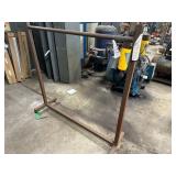 Steel Clothes Rack on Wheels