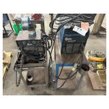 Miller XMT 304 Series Welder & Wire Feeder, Carts