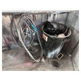 Trash Bin, Painting Gun & Hose