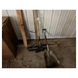 Scoop Shovel & Brooms