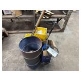 Sprayer, Mop Bucket, Barrel & Oil Dry