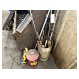 Oily Waste Can, Work Light, Barrel, Misc.