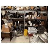Metal Shelf/Contents - Qty. Parts & Miscellaneous