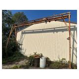 16ï¿½ Height X 30ï¿½ Width A-Frame Hoist on Wheels