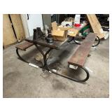 Picnic Table w/ Stainless Steel Top