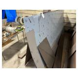 Assorted Sheet Steel & A Frame Stand