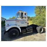 1985 White Semi Tractor, Cummins F300, (270k mi.)