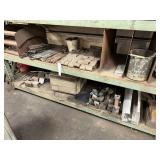 Assorted Steel Pieces, Hardware, Miscellaneous