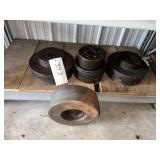 Round Steel Bench Blocks