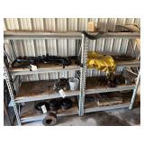 (2) Metal Shelf Units