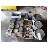 Assorted Fluids, Primers, Coating Materials