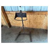 Metal feed sack filler/holder