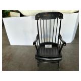 Black rocking chair