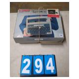 CANNON TYPESTAR 6 ELECTRIC TYPEWRITER CANNON TYPESTAR 6 ELECTRIC TYPEWRITER