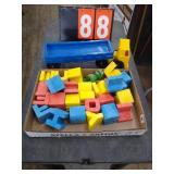 PLAYSCHOOL TRUCK & LETTER BLOCKS PLAYSCHOOL TRUCK & LETTER BLOCKS