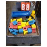 PLAYSCHOOL TRUCK & LETTER BLOCKS