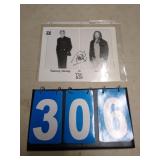 SIGNED TOMMY CHONG BLACK & WHITE PHOTO SIGNED TOMMY CHONG BLACK & WHITE PHOTO