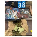 STAR WARS COSTUME, BAG & TRAPPER KEEPER STAR WARS COSTUME, BAG & TRAPPER KEEPER