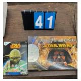 STAR WARS TRIVIA PURSUIT SAGA ED. & CEREAL