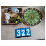 DART BOARD & ACCESSORIES