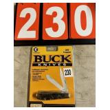 BUCK 382 (2) BLADE TRAPPER KNIFE NEW