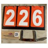 CASE XX 5347 SS 3 BLADE POCKET KNIFE IN BOX CASE XX 5347 SS 3 BLADE POCKET KNIFE IN BOX