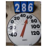 18" OHIO JUMBO DIAL THERMOMETER 18" OHIO JUMBO DIAL THERMOMETER